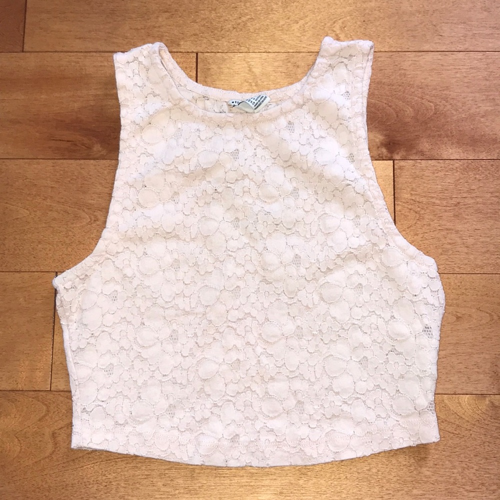 Light Pink Crop Top